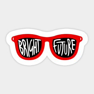 Bright Future Sunglasses Sticker